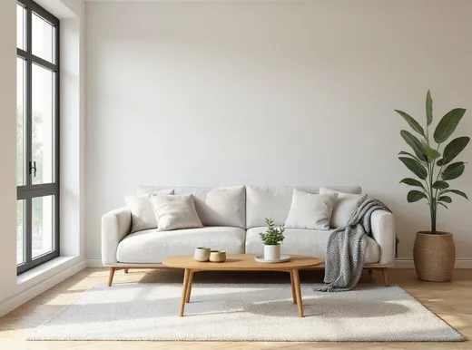 Scandinavian living room redesign