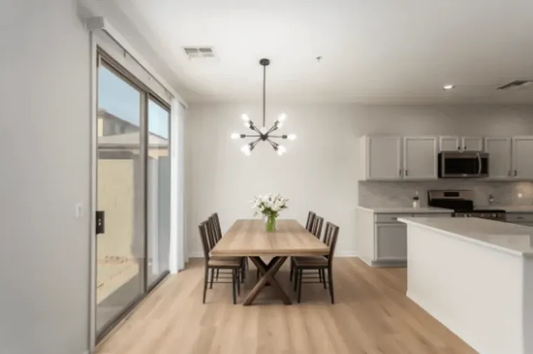 Room redesigned with HomeDesignsAI